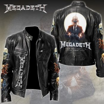 Megadeth Motorcycle Leather Jacket