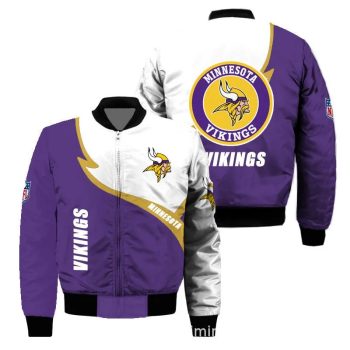 Men Minnesota Vikings Winter Jacket 3D BJA1528