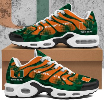 Miami Hurricanes Air Max Plus TN Shoes SDG1038