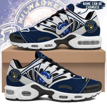 Milwaukee Brewers Personalized Air Max Plus TN Shoes SDG1430