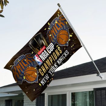 New York Knicks 2025 NBA Champions 3D Double-side House Flag Outdoor Flag