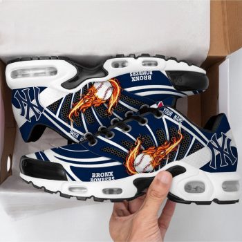 New York Yankees Personalized Air Max Plus TN Shoes SDG1429