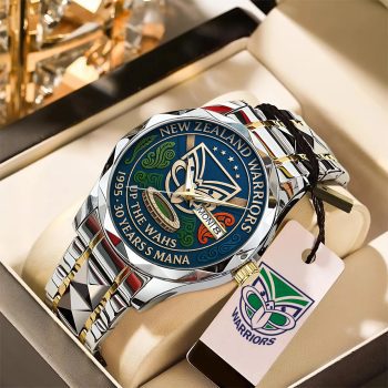 New Zealand Warriors 30th Anniversary Alloy Luxury Quartz Watch GNW1282