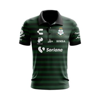 Personalise Liga MX Santos Laguna 2021/22 Home Polo Shirt