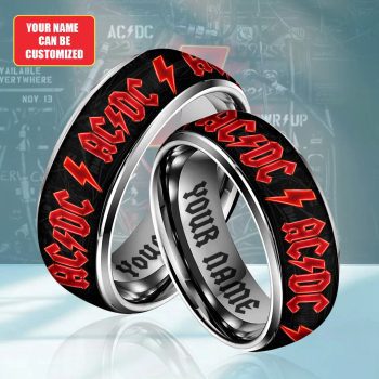 Personalized AC/DC Alloy Ring RNG1217