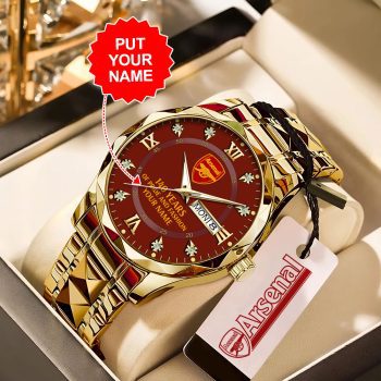 Personalized Arsenal FC 140 Years Alloy Luxury Quartz Watch GNW1065