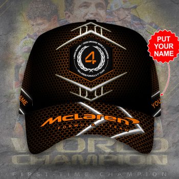 Personalized McLaren x Lando Norris World Champions 2025 Classic Cap CLO1044