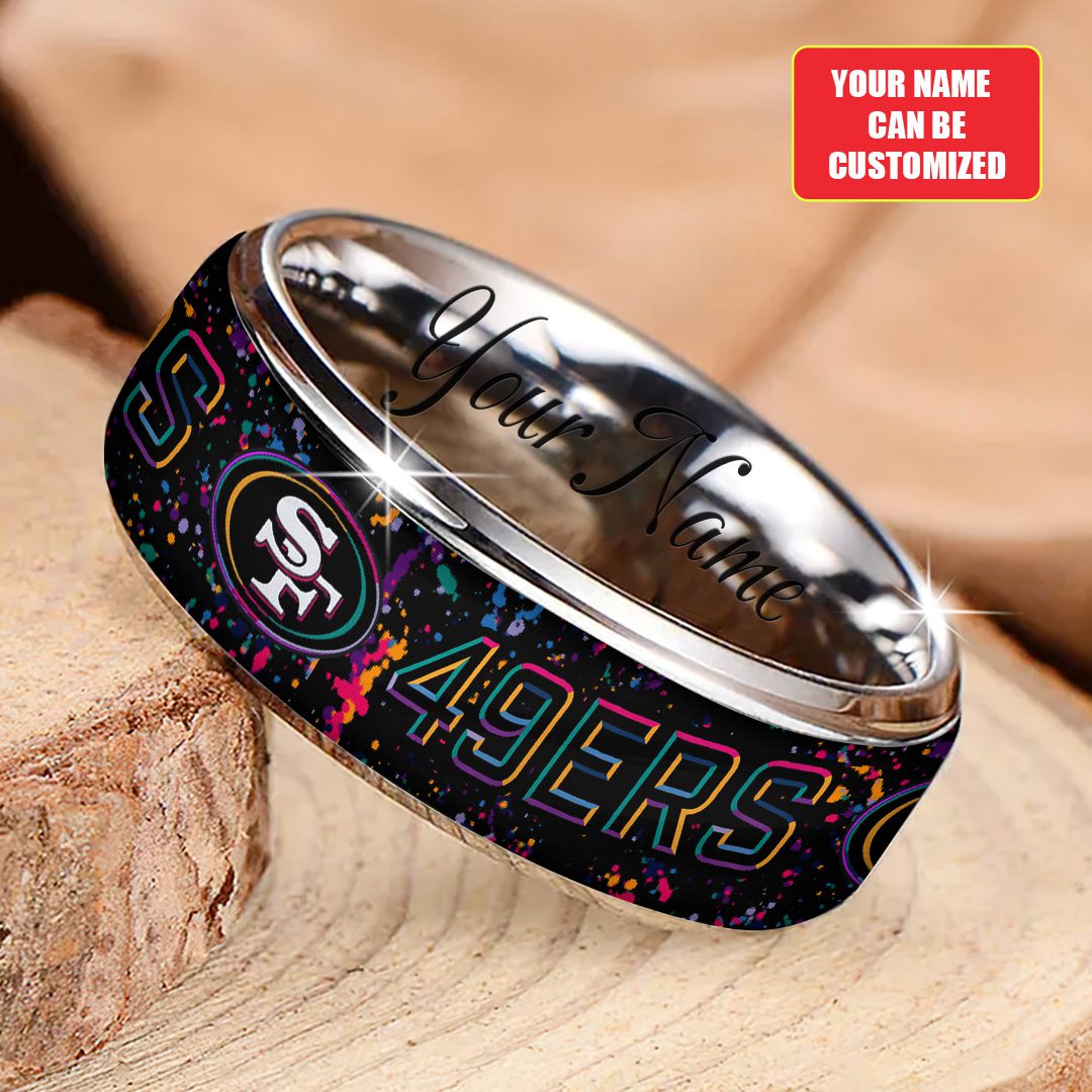 Personalized-San-Francisco-49ers-Crucial-Catch-2025-Custom-Alloy-Ring-Laser-Engraving-Ring-RNG1258-2