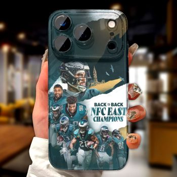 Philadelphia Eagles 2025 NFC East Division Champions Phone Case NEG2304
