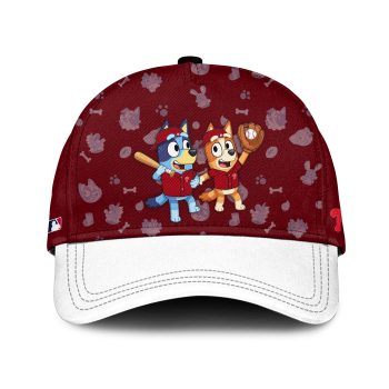 Philadelphia Phillies MLB x Bluey And Bingo Special Edition Classic Cap 2025 DBJ1049