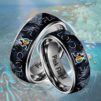 Pink Floyd Custom Alloy Ring Laser Engraving Ring RNG1114