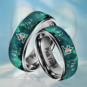 Pink Floyd Custom Alloy Ring Laser Engraving Ring RNG1132