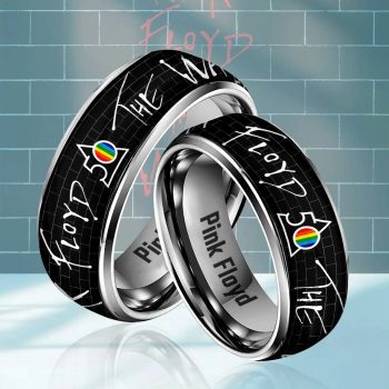 Pink Floyd Custom Alloy Ring Laser Engraving Ring RNG1218