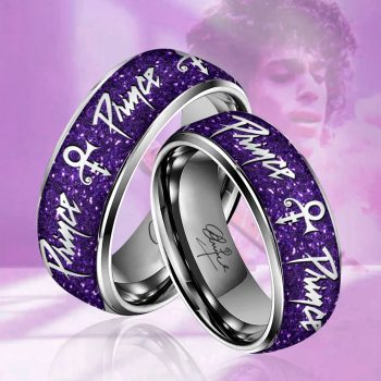 Prince Custom Alloy Ring Laser Engraving Ring RNG1237
