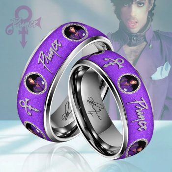 Prince Custom Alloy Ring Laser Engraving Ring RNG1238