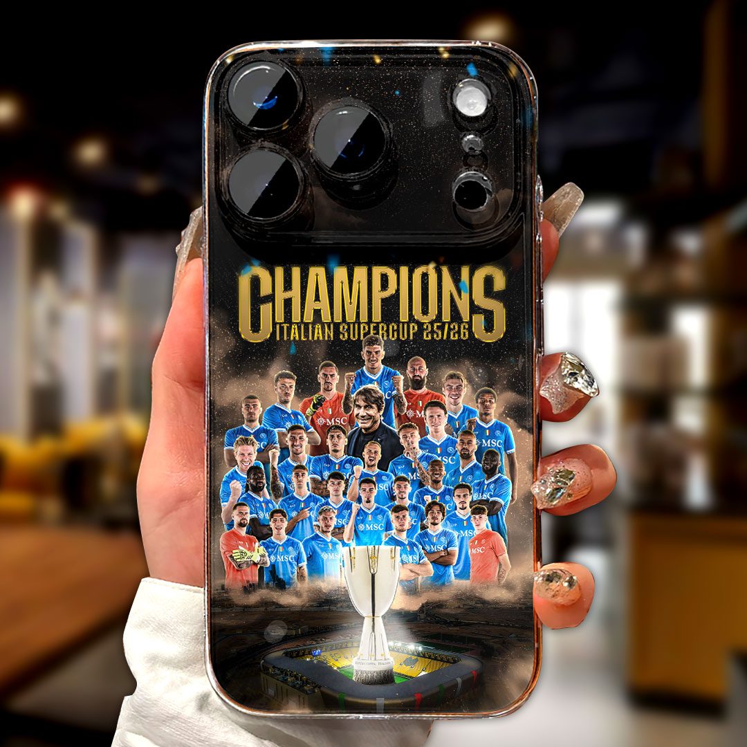 S.S.C.-Napoli-2025-Italian-Super-Cup-Champions-Phone-Case-NEG2262 S.S.C. Napoli 2025 Italian Super Cup Champions Phone Case NEG2262