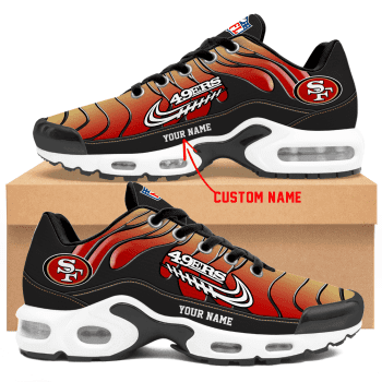San Francisco 49ers Personalized Air Max Plus TN Shoes SDG1293