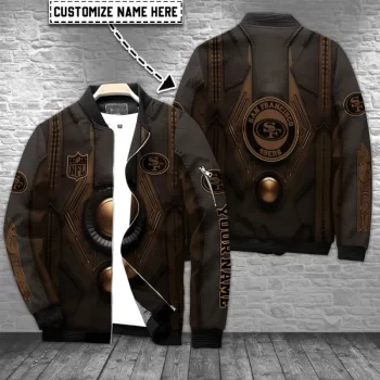 San Francisco 49ers Personalized Bomber Jacket BJA1018