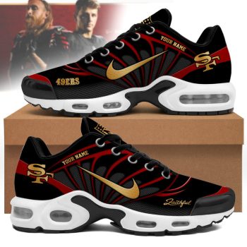 San Francisco 49ers Rivalry Series Air Max Plus TN Shoes 2025 - Black SDG1000