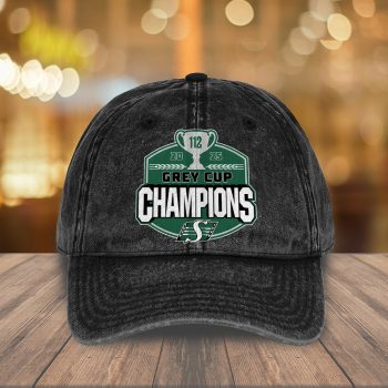 Saskatchewan Roughriders 2025 Grey Cup Champions Wash Denim Cap DNC1003