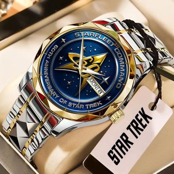 Star Trek 60th Anniversary 2026 Alloy Luxury Quartz Watch GNW1441