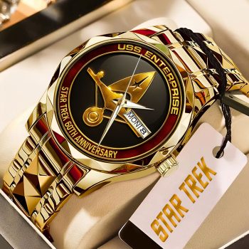 Star Trek 60th Anniversary Alloy Luxury Quartz Watch GNW1092