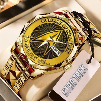 Star Trek 60th Anniversary Alloy Luxury Quartz Watch GNW1236