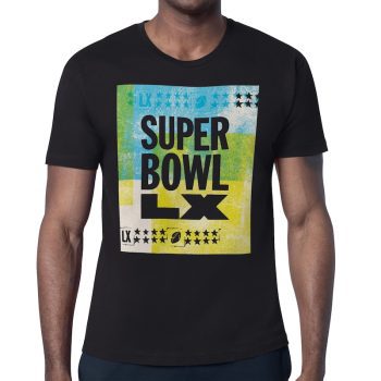 Starter Super Bowl LX Concrete Dreams T-Shirt - Black