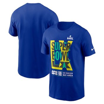 Super Bowl LX Nike Essential T-Shirt - Royal