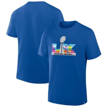 Super Bowl LX  Trophy Dimension Legacy T-Shirt - Royal