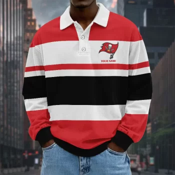 Tampa Bay Buccaneers NFL Collar Sweatshirt Custom Name Gift For Fan