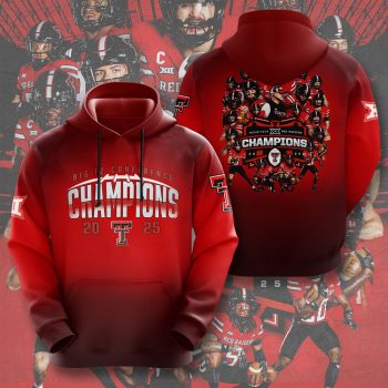 Texas Tech Red Raiders Football Unisex Performance Unisex Performance Hoodie CLO1019