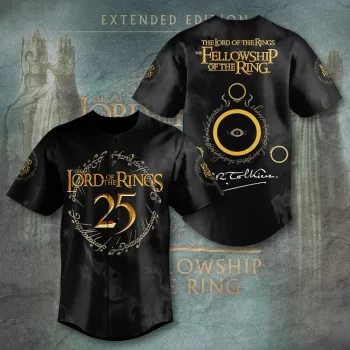 The Lord Of The Rings 25th Anniversary Baseball Jersey GCL1210
