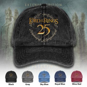 The Lord of the Rings 25th Anniversary Wash Denim Cap DNC1004