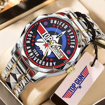 Top Gun 40th Anniversary 2026 Alloy Luxury Quartz Watch GNW1070
