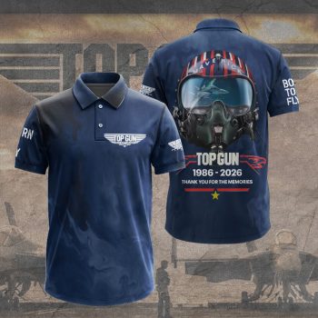 Top Gun 40th Anniversary 2026 Polo Shirt GCL1138