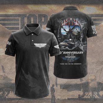 Top Gun 40th Anniversary 2026 Polo Shirt GCL1140