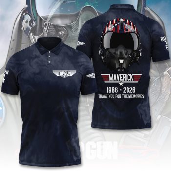 Top Gun 40th Anniversary 2026 Polo Shirt GCL1144