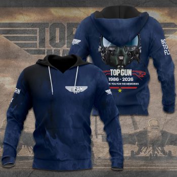 Top Gun 40th Anniversary 2026 Unisex Performance Hoodie GCL1124