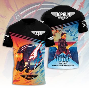 Top Gun 40th Anniversary 2026 Unisex Performance Tee GCL1000