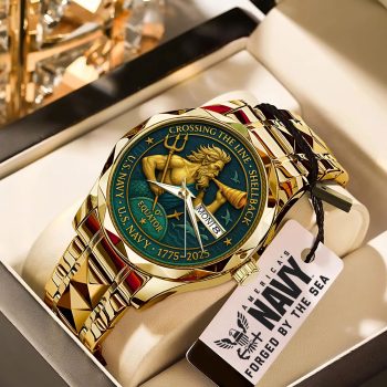 US Navy 2025 Alloy Luxury Quartz Watch GNW1118