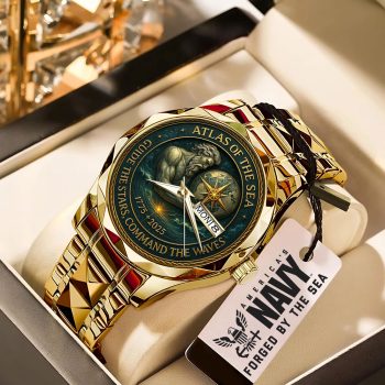 US Navy 2025 Alloy Luxury Quartz Watch GNW1127
