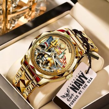 US Navy Alloy Luxury Quartz Watch GNW1138