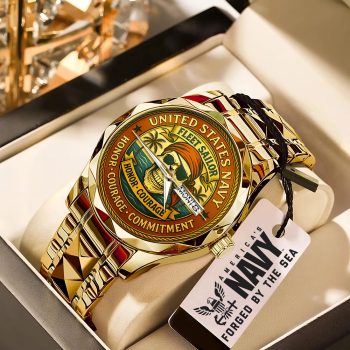 US Navy Alloy Luxury Quartz Watch GNW1303