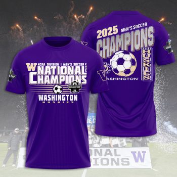 Washington Huskies Men's Soccer Unisex Performance T-Shirt  CLO1822