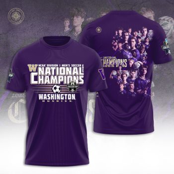 Washington Huskies Men's Soccer Unisex Performance T-Shirt  CLO1824
