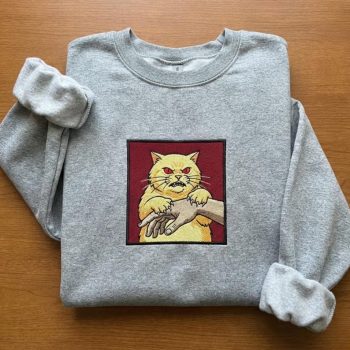 Dark Humor Gothic Cat Art Funny Aesthetic Gift