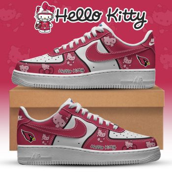 Arizona Cardinals x Hello Kitty Air Force 1 Sneakers Limited Edition