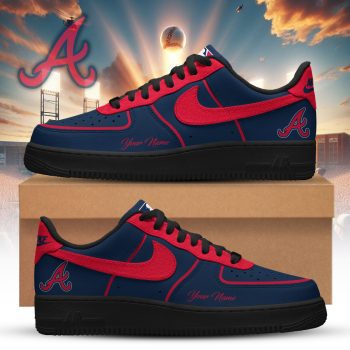 Atlanta Braves x Air Force 1 Orchard Premium AF1 Sneakers
