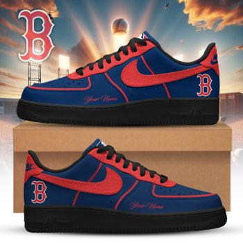 Boston Red Sox x Air Force 1 Orchard Premium AF1 Sneakers